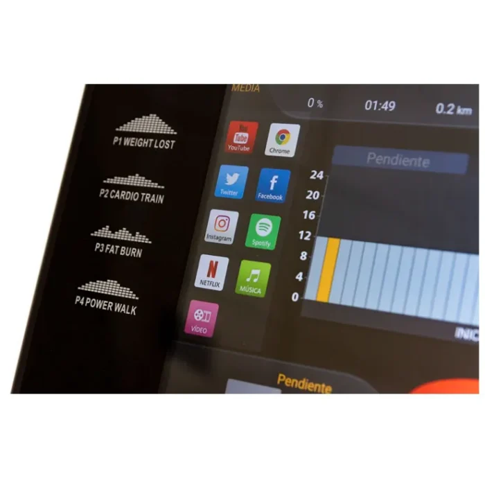 Tapis de Course BH Vanquish Multimedia II 4