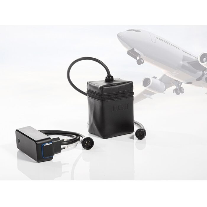 Batterie JuCad pour les voyages en avion