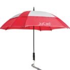 Parapluie télescopique JuCad Windproof avec tige 2-compressed