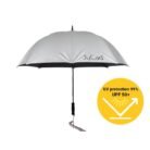 Parapluie télescopique et automatique JuCad avec tige-compressed