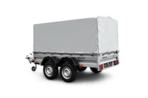 Remorque 2 essieu 750 kg​ ZASLAW 265T – 2,65 X 1,32 M GRILLAGÉE