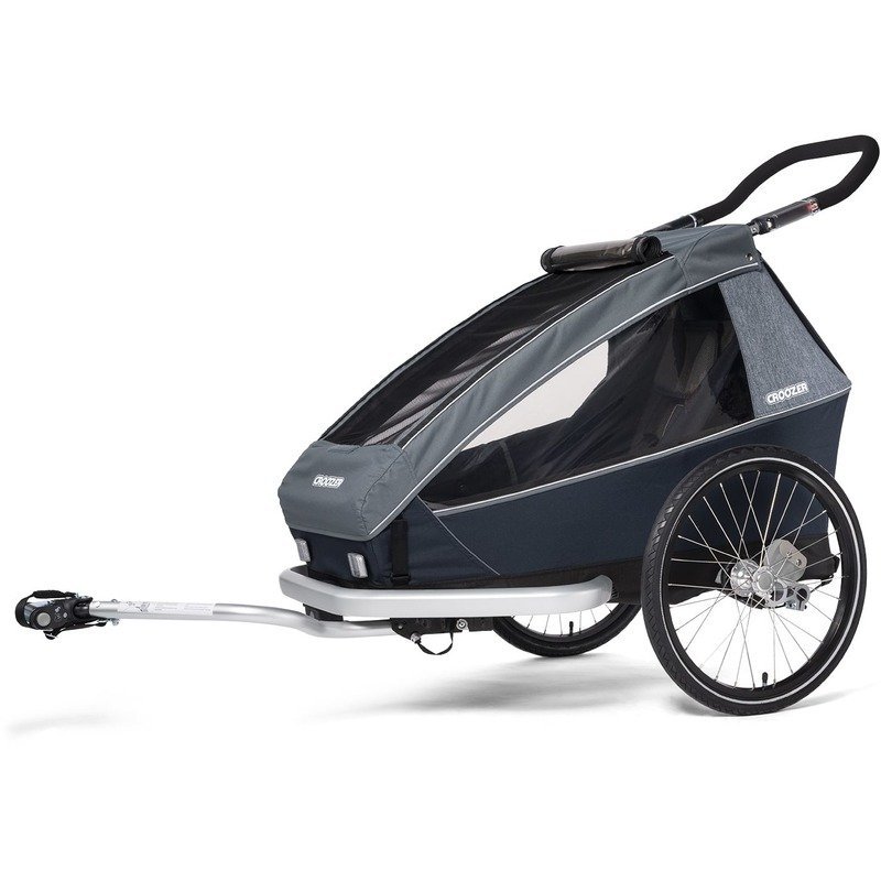 Vélo remorque​ Croozer Kid Vaaya 1 - graphite blue