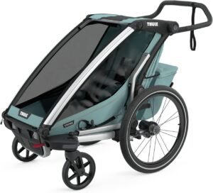 Thule Chariot Cross 1 - Remorque Vélo pour 1 Enfants - alaska