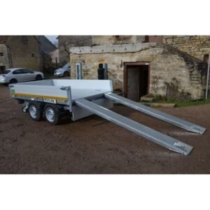 Remorque Eduard Benne 256 x 150 double essieux PTAC 750 kg