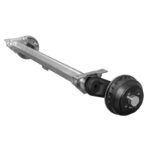 Essieu freiné AL-KO COMPACT pour remorque / dépanneuse 1000kg 1180mm 1560mm 4x100