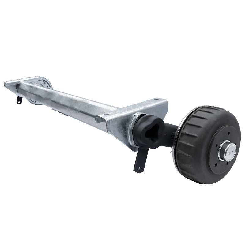 Essieu freiné AL-KO EURO pour remorque / dépanneuse 1800kg 1450mm 1950mm 5x112
