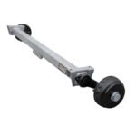 Essieu freiné KNOTT VGB13 pour remorque / dépanneuse 1350kg 1400mm 1850mm 5x112