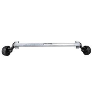 Essieu freiné KNOTT VGB13 pour remorque / dépanneuse 1350kg 1500mm 1950mm 4x100