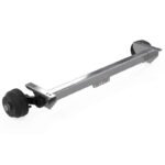 Essieu freiné KNOTT VGB15 pour remorque / dépanneuse 1500kg 1850mm 2300mm 5x112
