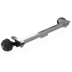 Essieu freiné KNOTT VGB15 pour remorque / dépanneuse 1500kg 1850mm 2300mm 5x112