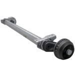 Essieu freiné AL-KO COMPACT pour remorque / dépanneuse 1350kg 1400mm 1850mm 5x112