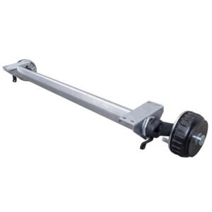Essieu freiné remorque bateau AL-KO EURO pour 1800kg 1645/1755mm 2230mm 5x112