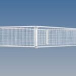 Jeu de ridelles grillagées +50cm pour MP 255 153