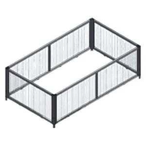 Rehausse grillagée +90cm pour SARIS 306X170