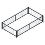 Rehausse grillagée +60cm pour SARIS 276X170