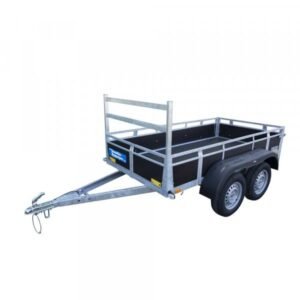 Remorque Bois 2 essieux 750kg 2m57x1m32