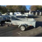 Remorque mecano galva robust simple essieu 750kg