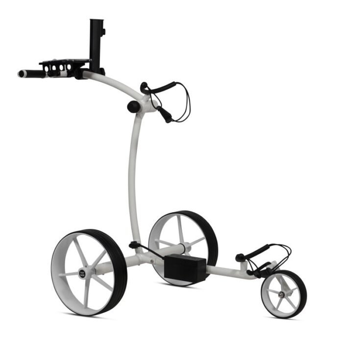 Tour Made RT-670S Chariot de golf électrique Blanc argent