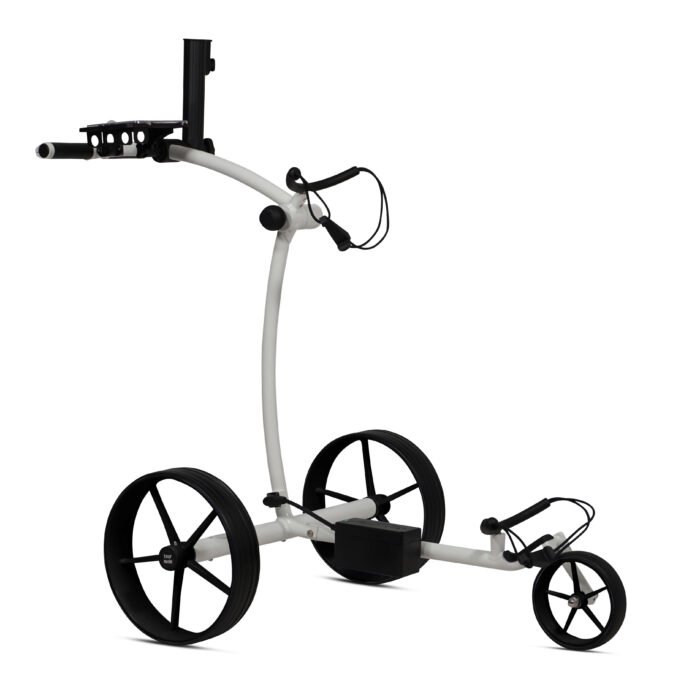 Tour Made RT-670S Chariot de golf électrique blanc noir