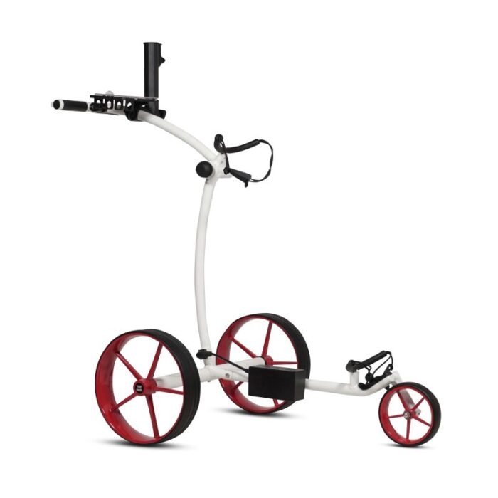 Tour Made RT-670S Chariot de golf électrique blanc rouge