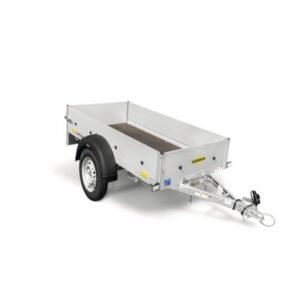 Humbaur Remorque à un essieu Startrailer Plus avec timon rabattable 2050 x 1095 x 300 mm non freinée poids total adm. max. 750 kg