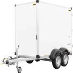 Remorque pour bagages Humbaur Trolly Tandem 3040 x 1510 x 1800 mm freinée poids total autorisé 2000 kg