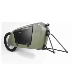 Remorque vélo pour chiens​ sur tige de selle Kern SolarMoov