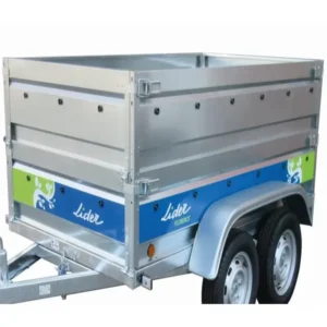 4 rehausses 28035 de ridelles pleines (Hauteur 39 cm) remorque Alicante Lider
