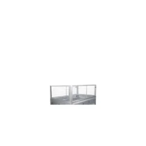 4 Rehausses de ridelles grillagées 8400RG de 37 cm