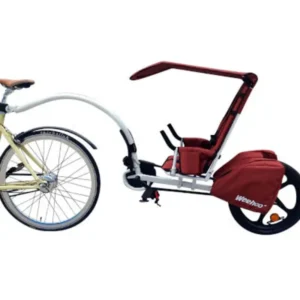 Remorque velo enfants​ avec pédales et sacoches Thrill Weehoo