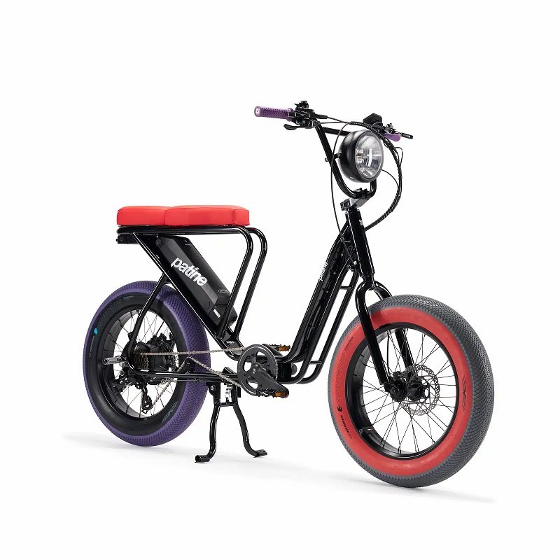 Vélo cargo électrique le Bolide x Patine