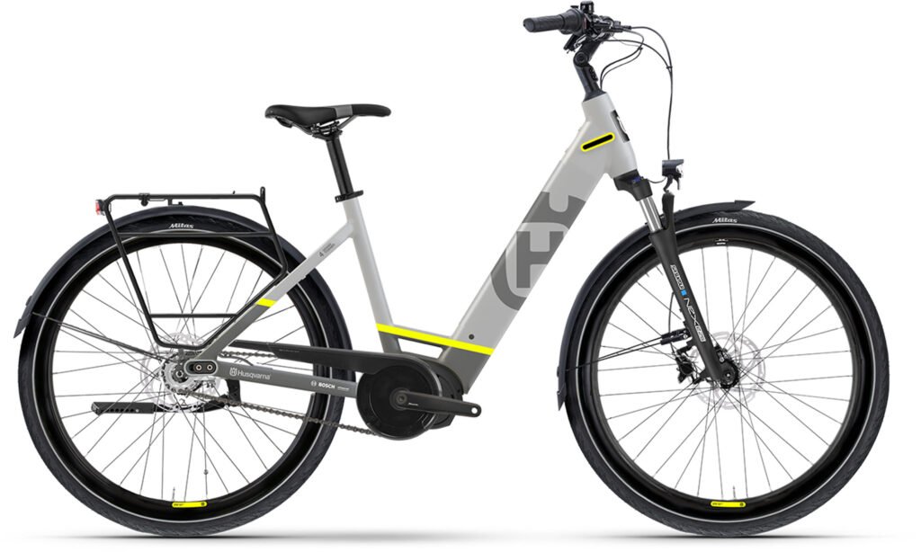 Vélo ville électrique Husqvarna grand towner 4 fw wave