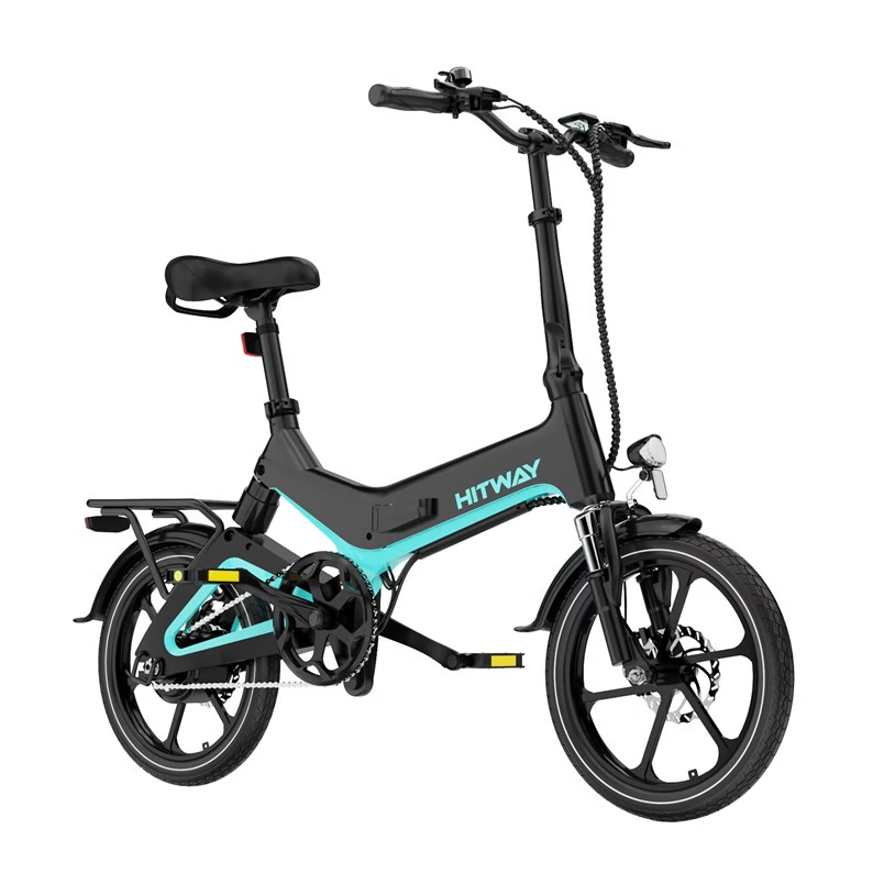 Vélo à assistance électrique pliant Hitway BK2 16" sans panier