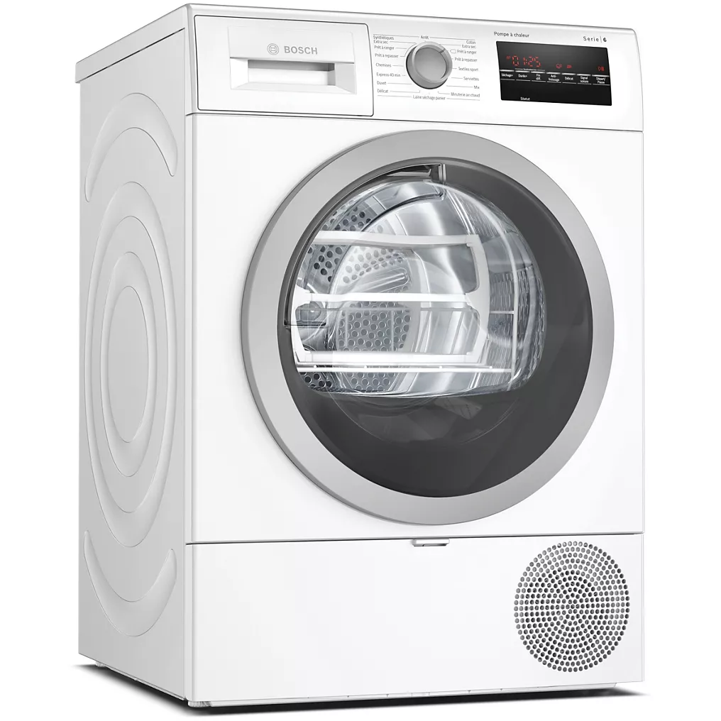 Sèche linge pompe à chaleur BOSCH WTR85T09FF EasyClean Reconditionné