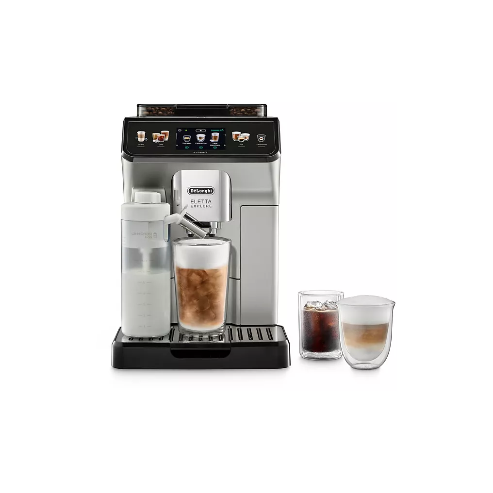 Expresso Broyeur DELONGHI ECAM450.65.S Eletta Explore Argent