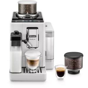 Expresso Broyeur DELONGHI FEB4455.W Rivelia Latte Blanche