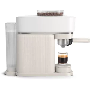 Machine à expresso PHILIPS Baristina BAR300/00 cafetière à grain Blanche