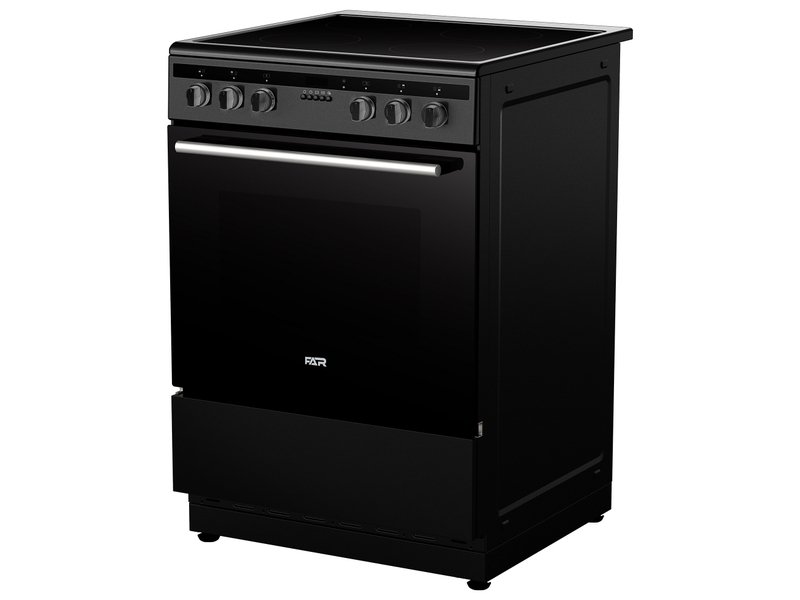 Cuisinière induction FAR CI606025BK 4 foyers Multifonction Catalyse 60 cm