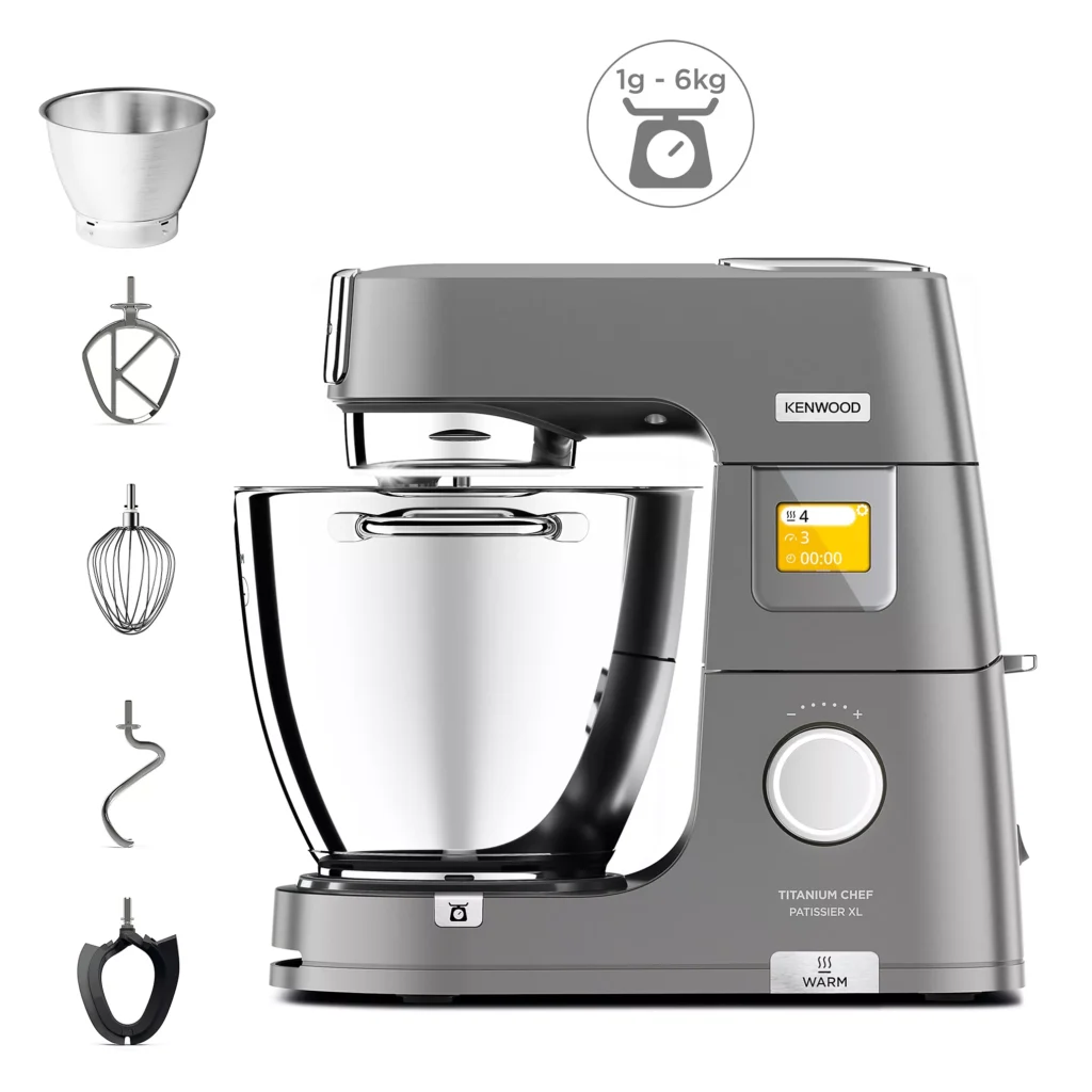Robot pâtissier KENWOOD KWL90.009SI Titanium Chef Patissier XL